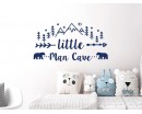 Little Man Cave Woodland Decal